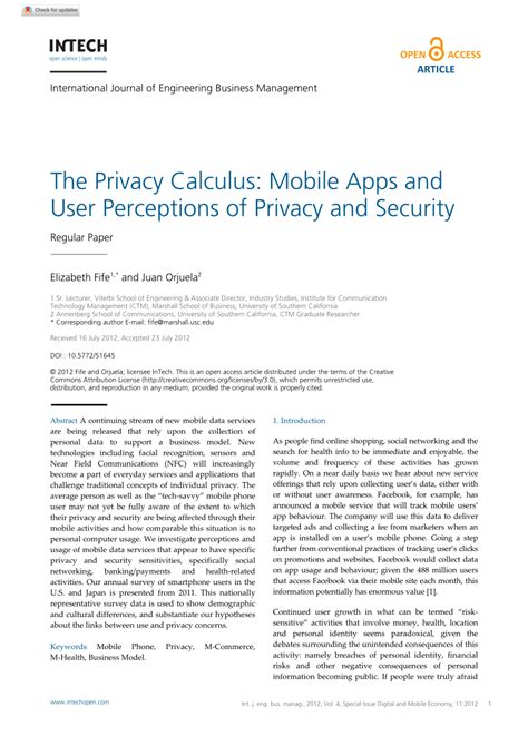 Perceptions of privacy by the class of 2012 World Privacy Forum