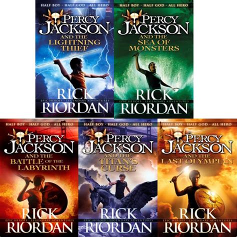 Percy jackson all books. The Heroes of Olympus is Rick Riordan's sequel series to the Percy Jackson and the Olympians series. It focuses on Greco-Roman mythology instead of only Greek mythology like its predecessor series. The sequel series to it is The Trials of Apollo. "Seven half-bloods shall answer the call, To storm or fire, the world must fall. An oath to keep with a final … 