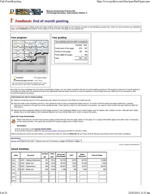 Perdisco Manual Accounting Practice Set Answers