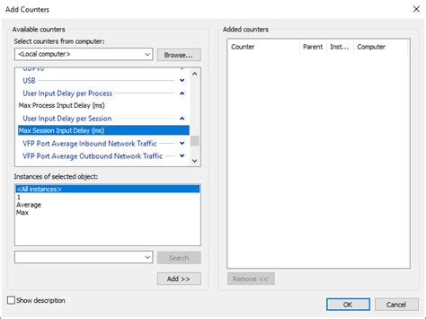 PerfMon problems - Unable to Add Counters - Microsoft …