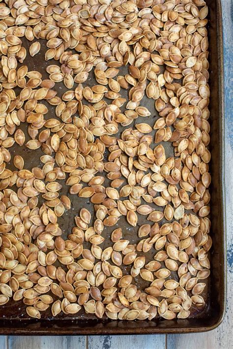 Perfect Roasted Pumpkin Seeds Recipe Valerie