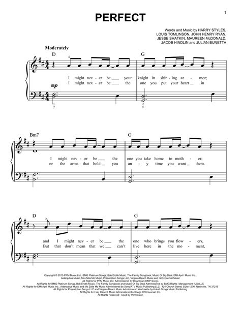 Perfect piano easy.  "Perfect &ndash; Ed Sheeran (Easy Piano)," arranged for pi...
