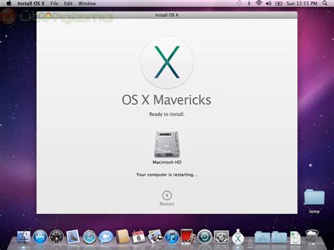 Perform a Clean Install of OS X Mavericks on a Startup Drive