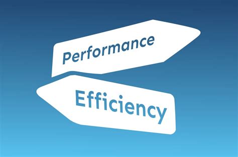 Performance and Efficiency