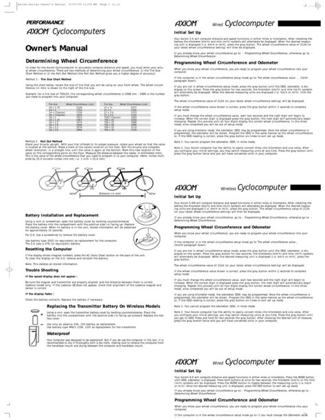 Performance axiom 8 0 w manual. - Audi tt coupe 2009 quick reference guide.