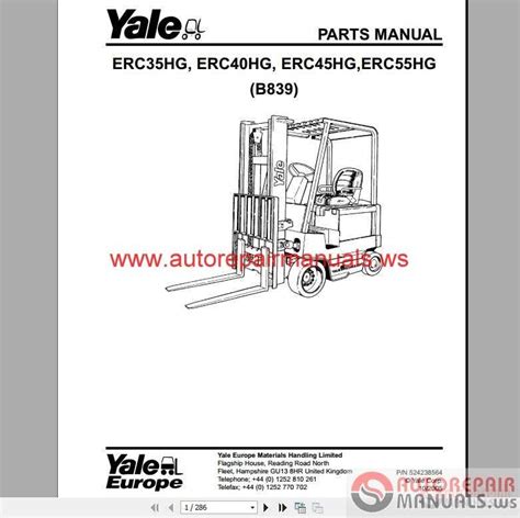 Performance technology parts forklift.  Our parts keep you at optimum performance.  Yale's...