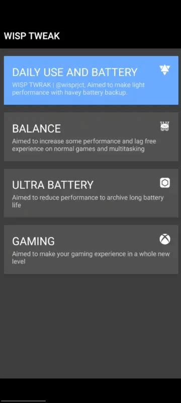 Performance tweak magisk module.  Wisp Tweak is a highly versatile Magisk module that focuses...