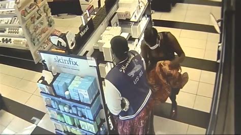 Perfume thieves caught on camera stealing in Coconut Creek Sephora