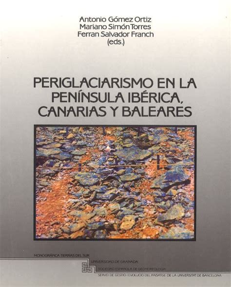Periglaciarismo en la peninsula iberica, canarias, y baleares. - 2003 aprilia atlantic 500 service reparaturanleitung download herunterladen.