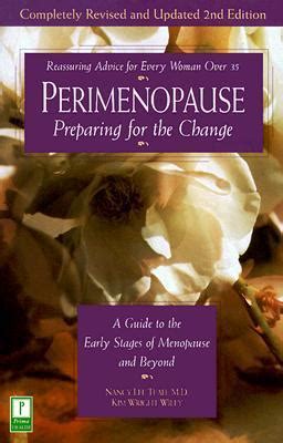 Perimenopause preparing for the change revised 2nd edition a guide to the early stages of menopause and beyond. - Historia de la literatura peruana ....
