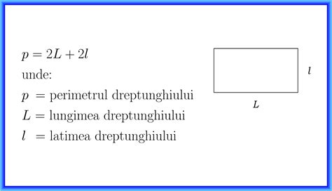 Perimetrul dreptunghiului.  Calculator online gratuit.  Vom încep...