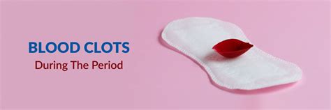 Period in clots