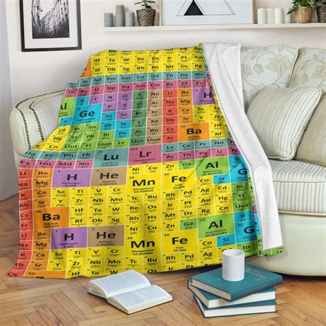 Periodic Table Blanket Simple Appearance And Practicality For