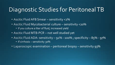 Peritoneal Tuberculosis: A Challenging Diagnosis