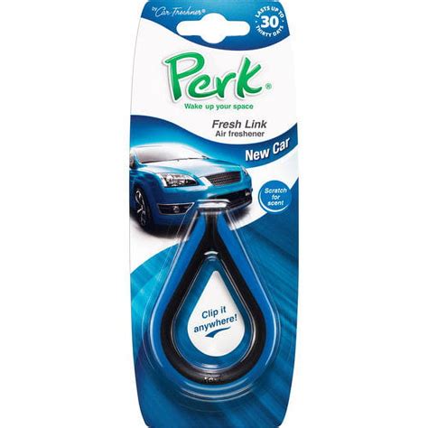 Perk Fresh Link Air Freshener, New Car - Walmart.com