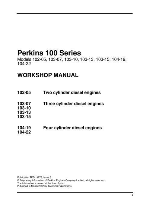 Perkins 100 series 104 workshop manual. - Libro de palabras y dichos de sabios y filósofos.