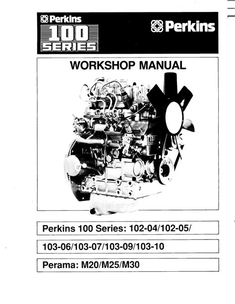 Perkins 100 series diesel engine workshop manual. - Battle staff nco course study guide.
