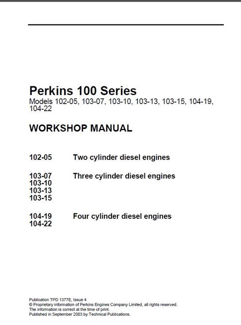 Perkins 1000 series workshop manual free. - Manual del propietario del mitsubishi endeavor 2005.
