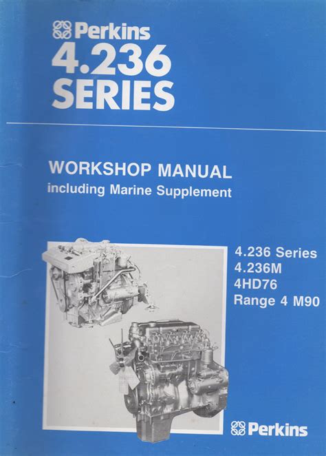 Perkins t4 236 4 236 motor diesel manual de reparación de servicio completo. - La società per azioni con partecipazione comunale.