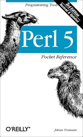 Perl Pocket Reference: Programming Tools