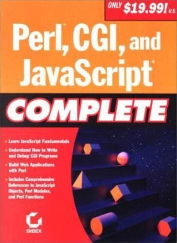 Read Perl Cgi And Javascript Complete By Sybex