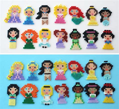 Perler Bead Patterns Princess