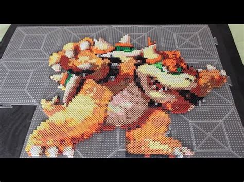 Perler Beads - BOWSER - YouTube