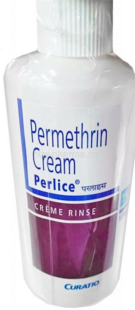 Perlice Creme Rinse 1% Permethrin Cream How to use