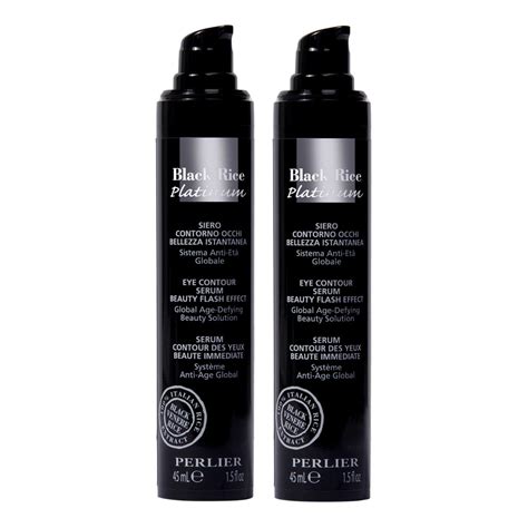 Perlier Black Rice Supersize Eye Serum & Hyaluronic Acid Gel $200