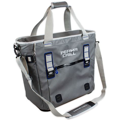 Perma Chill Soft-Side 40 Can Tote Cooler Bag Grey, One …