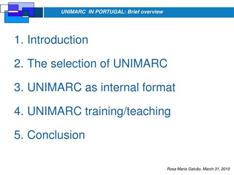 Permanent UNIMARC Committee