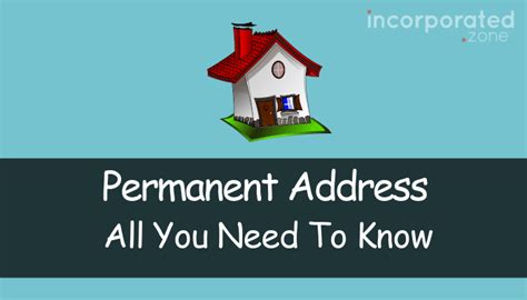 Permanent address. A permanent address is a legal address that serves as a person’s official and permanent home address. It is used for various purposes, such as taxation, voter registration, and legal documentation. Learn how to establish a permanent address and the difference between a permanent and a mailing address. 