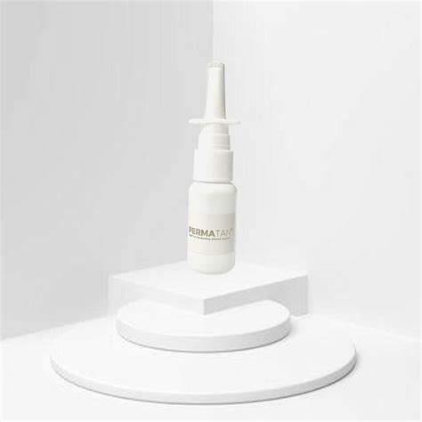Permatan nasal spray. The nasal spray is a spray used in the nose, whereas the drops are squeezed under the tongue onto the sublingual glands. The only difference between the two products is the bottle design. The solution contained within the nasal spray and drops bottles are identical in their composition, concentration and volume for the respective … 