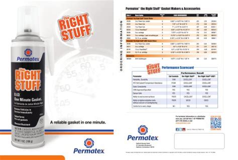 Permatex® Gasket Dressing Selector - PERMATEX - PDF Catalogs ...