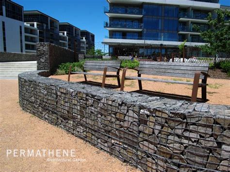 Permathene - Another magnificent gabion project, supplied...