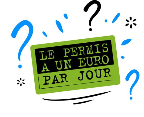 Permis à 1 euro : montant et démarche