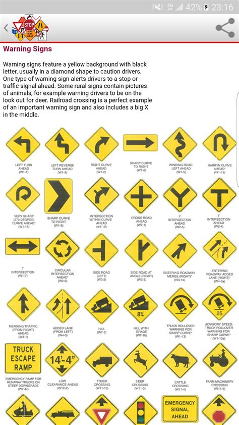 Permit test signs practice. This learners permit practice test KY signs quiz is the perfect accompanying study tool to use along side the road sign test section of the permit book, as it only contains questions on work zone signs, regulatory signs, guide signs and warning signs. The Kentucky road signs test only accounts for ten questions on the overall general knowledge ... 