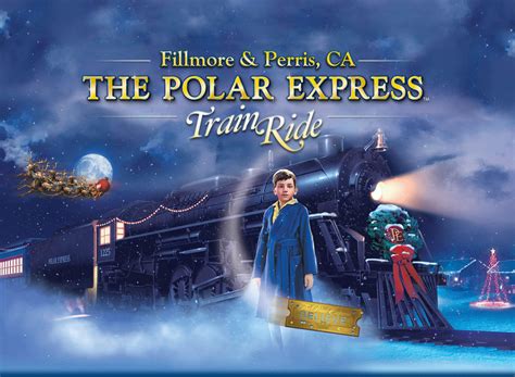 Perris polar express. THE POLAR EXPRESS™ Train Ride 2024 (Peak) Buy Tickets. Monday, December 23. Departure: 3:30pm . $45 to $95 . Buy Tickets. FULL PERFORMANCE LISTING Friday, November 01 . Departure: 5:30pm ... 
