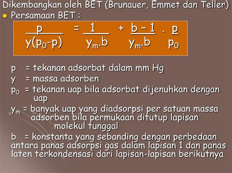 Persamaan BET Adsorpsi: Rahasia Mengoptimalkan Proses Adsorpsi Anda