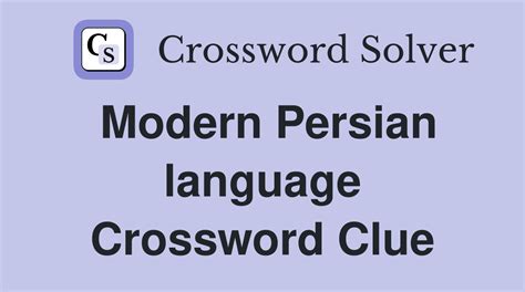 Persian bigwigs -- Crossword clue Crossword Nexus