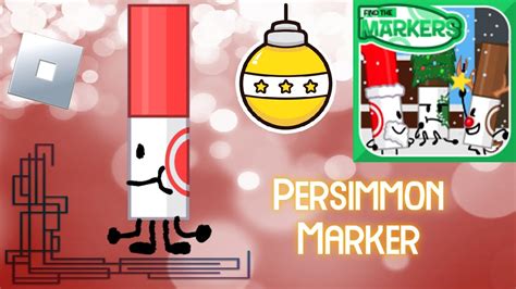 Persimmon marker find the markers. MarkersGame: https://www.roblox.com/games/7896264844/CANDYLAND-UPDATE-Find-the-Markers-174Discord: https://discord.gg/C3GnNTFp7RMy Discord 13+: https://disco... 