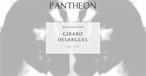 Person: Desargues, Girard - bookofproofs.github.io