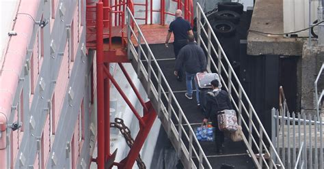 Person aboard UK’s Bibby Stockholm asylum seeker barge ‘attempted suicide’