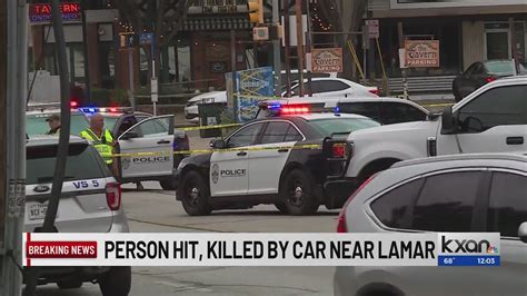 Person hit, killed by car near Lamar Boulevard, 12th Street intersection