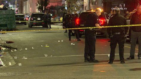 Person hospitalized after shooting in downtown L.A.