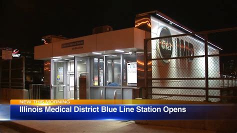 Person shot at Blue Line station near Medical District