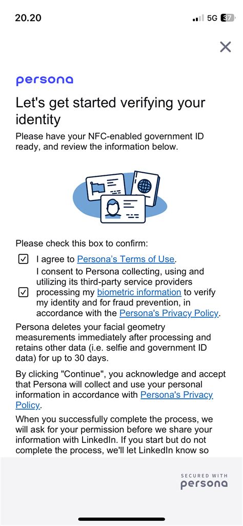 Persona Identity Verification Naked