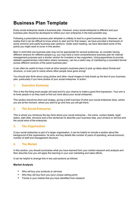 Personal Business Plan Template 7 Free Word Pdf Format Download Free Premium Templates