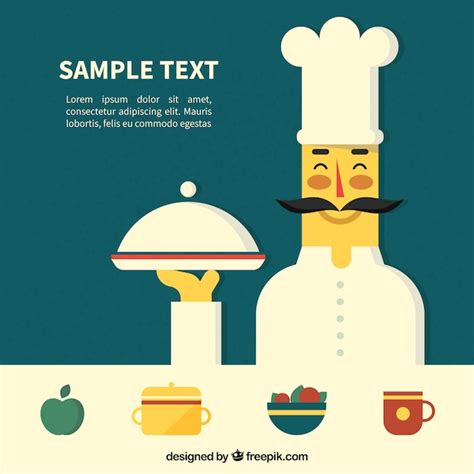 Personal Chef Design Slide Templates for Powerpoint Presentations