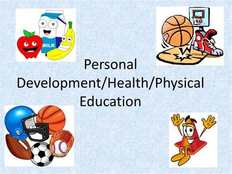 Personal Development Health and Physical Education